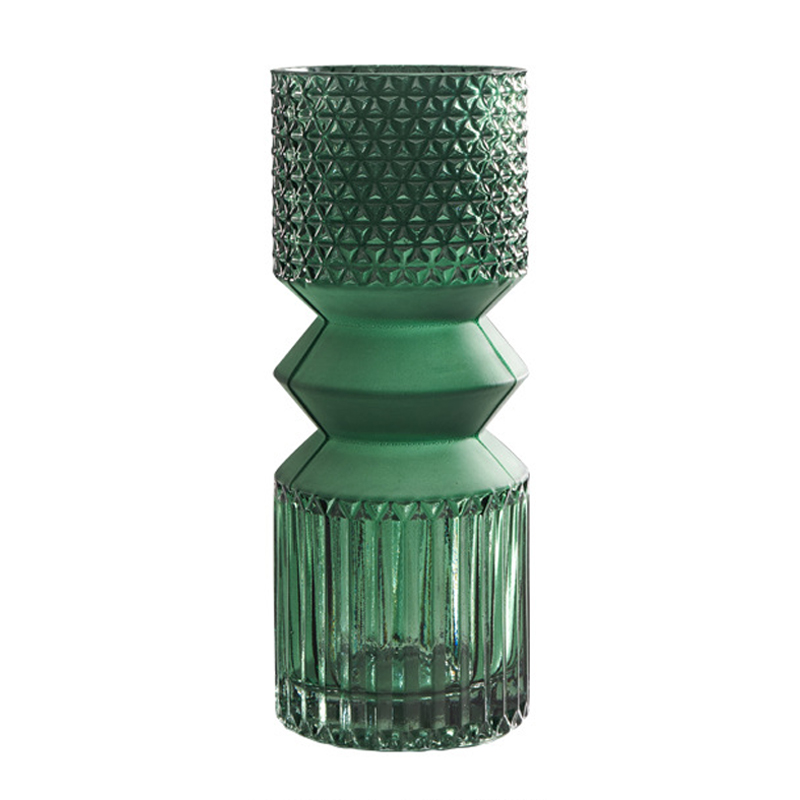Ваза Vase Golden Throat Cup green Зеленый Ваза Vase Golden Throat Cup green Зеленый в Барнауле | Loft Concept
