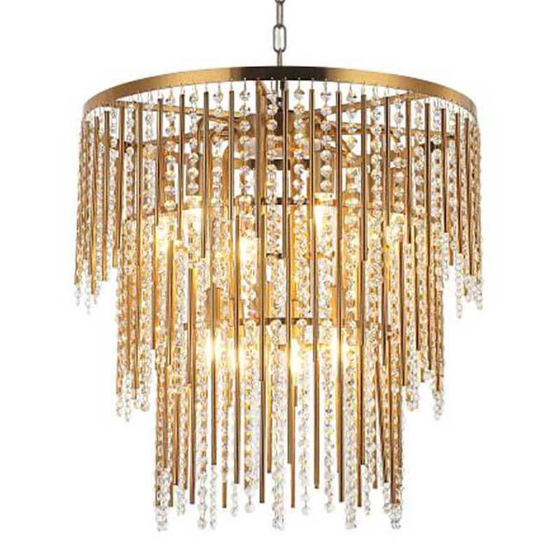 Люстра Crystal Wind Chimes Bronze Chandelier Бронза Прозрачный Люстра Crystal Wind Chimes Bronze Chandelier Бронза Прозрачный в Барнауле | Loft Concept