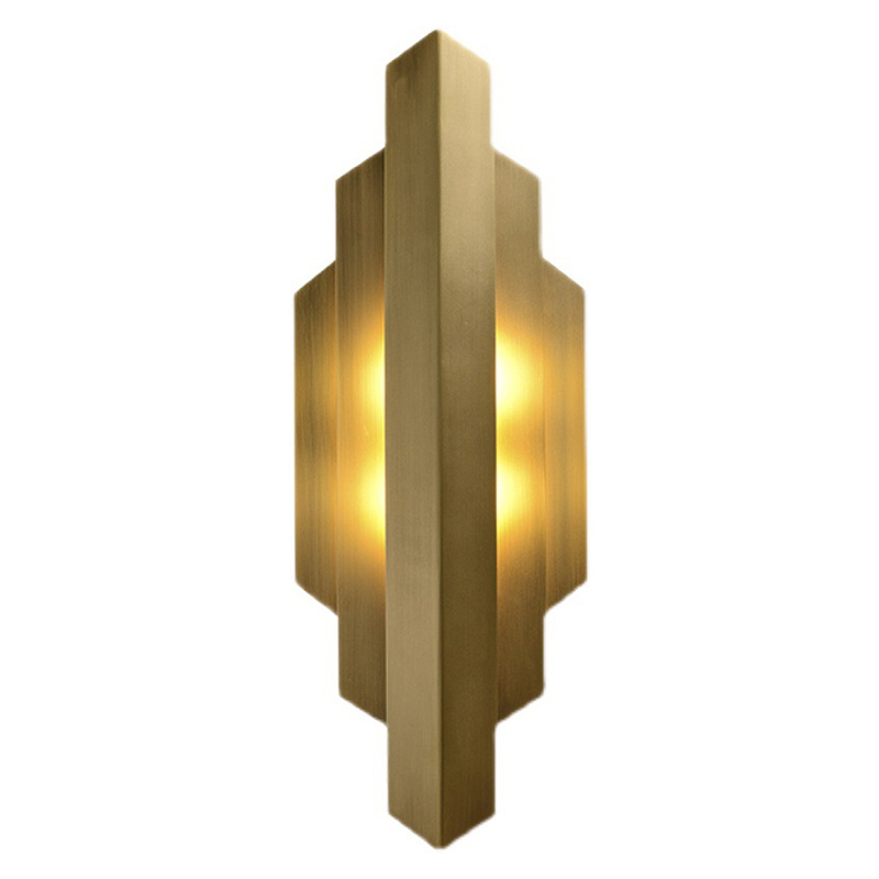 Бра Deco Sconce Vertical Geometric Modern Studio Endo Золотой Бра Deco Sconce Vertical Geometric Modern Studio Endo Золотой в Барнауле | Loft Concept