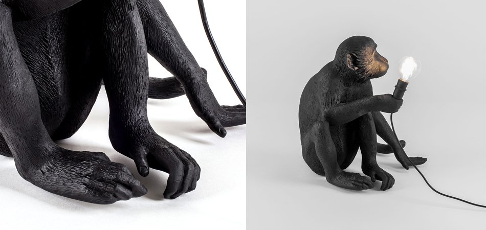 Настольная Лампа SELETTI MONKEY LAMP SITTING VERSION Настольная Лампа SELETTI MONKEY LAMP SITTING VERSION - Loft-Concept в Барнауле