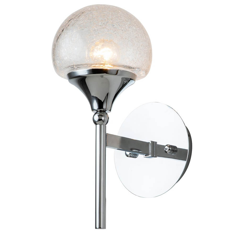Бра Lluis Wall Lamp Прозрачный Хром Бра Lluis Wall Lamp Прозрачный Хром в Барнауле | Loft Concept