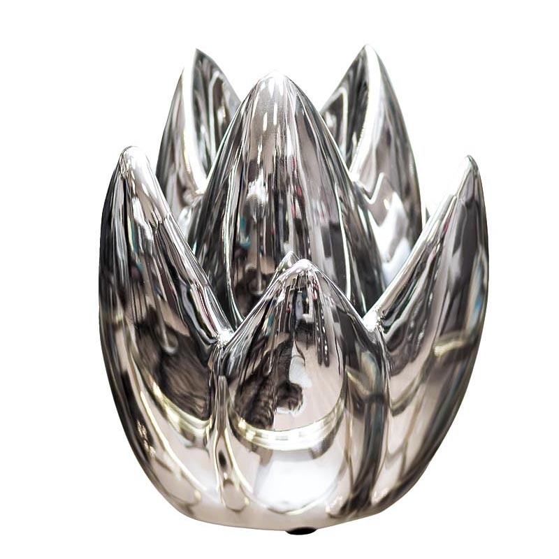 Подсвечник Solange silver Серебряный Подсвечник Solange silver Серебряный в Барнауле | Loft Concept