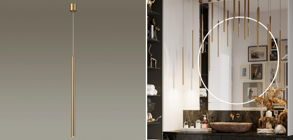 Подвесной светильник Trumpet Tube Gold Подвесной светильник Trumpet Tube Gold - Loft-Concept в Барнауле