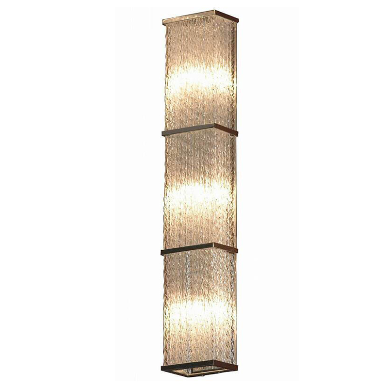 Бра Munavir Sconce 3 Хром Прозрачный (Transparent) в Барнауле | Loft Concept 