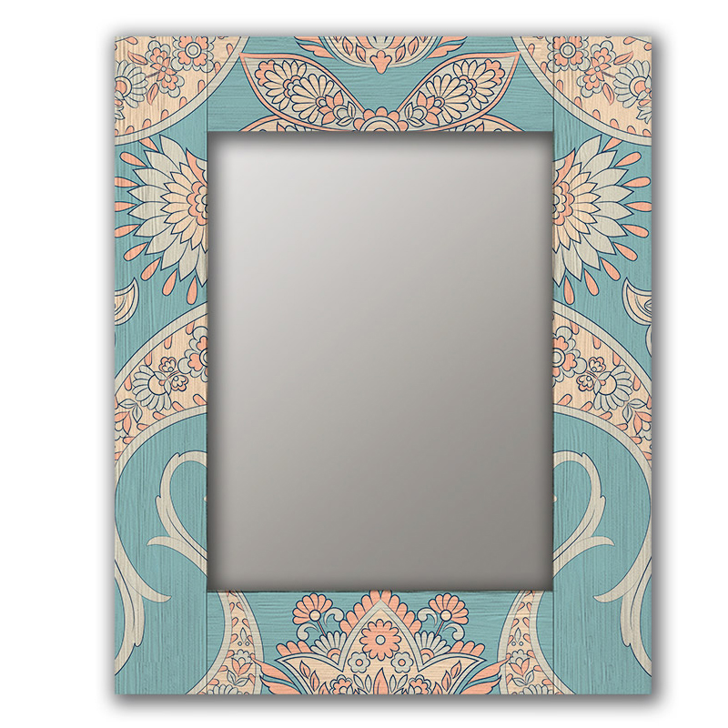Зеркало Paisley Pattern Мульти Зеркало Paisley Pattern Мульти в Барнауле | Loft Concept