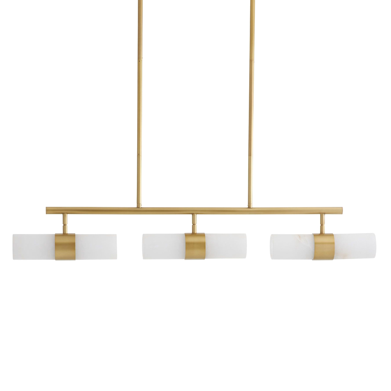 Люстра Arteriors TIPTON CHANDELIER Золотой Белый Люстра Arteriors TIPTON CHANDELIER Золотой Белый в Барнауле | Loft Concept