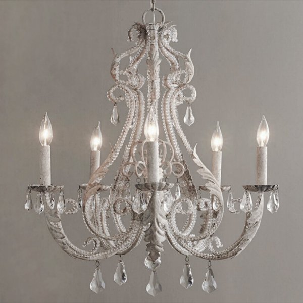 Restoration Hardware PALAIS Chandelier Белый винтажная патина Restoration Hardware PALAIS Chandelier Белый винтажная патина в Барнауле | Loft Concept
