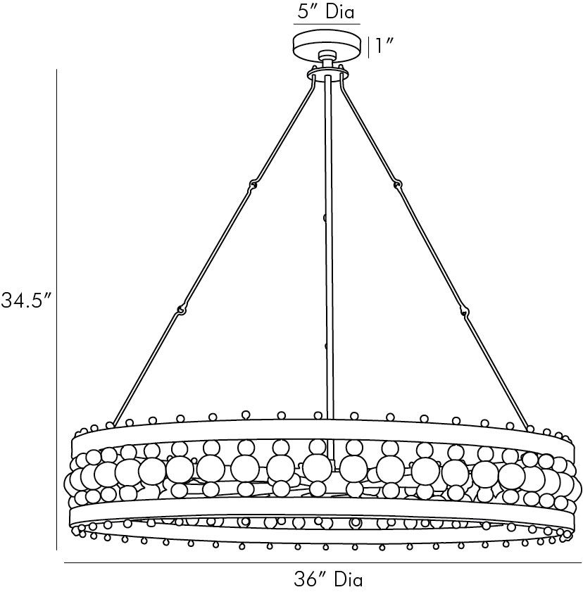 Люстра Arteriors ESME CHANDELIER Люстра Arteriors ESME CHANDELIER в Барнауле