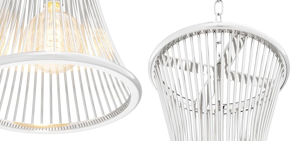 Люстра Hanging Lamp Altura Nickel Люстра Hanging Lamp Altura Nickel - Loft-Concept в Барнауле