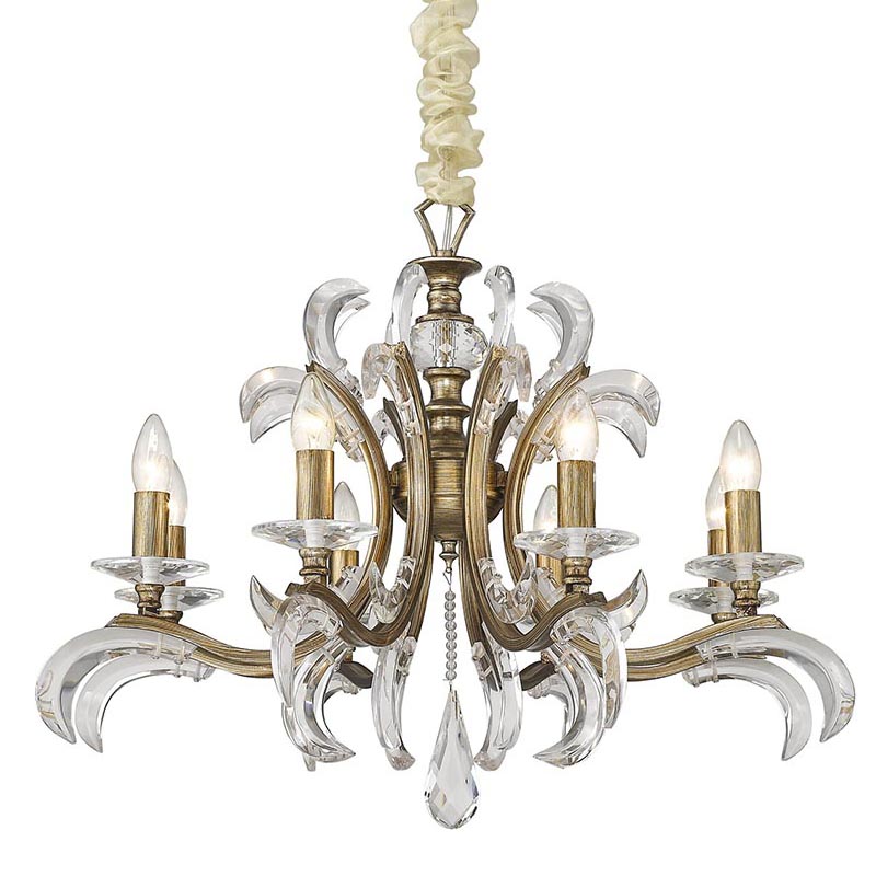Люстра Blenden Chandelier 80 Серебряный Люстра Blenden Chandelier 80 Серебряный в Барнауле | Loft Concept