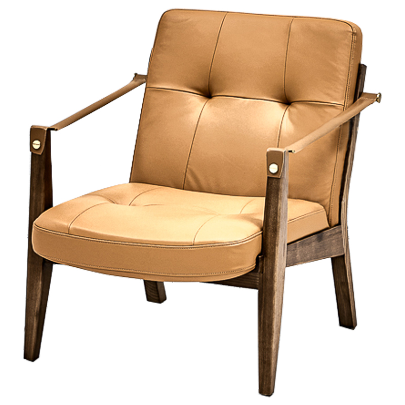 Кресло Toulouse Armchair Горчичный Коричневый Кресло Toulouse Armchair Горчичный Коричневый в Барнауле | Loft Concept