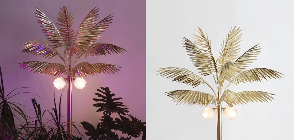 Торшер Palmyra palm tree lamp Торшер Palmyra palm tree lamp - Loft-Concept в Барнауле
