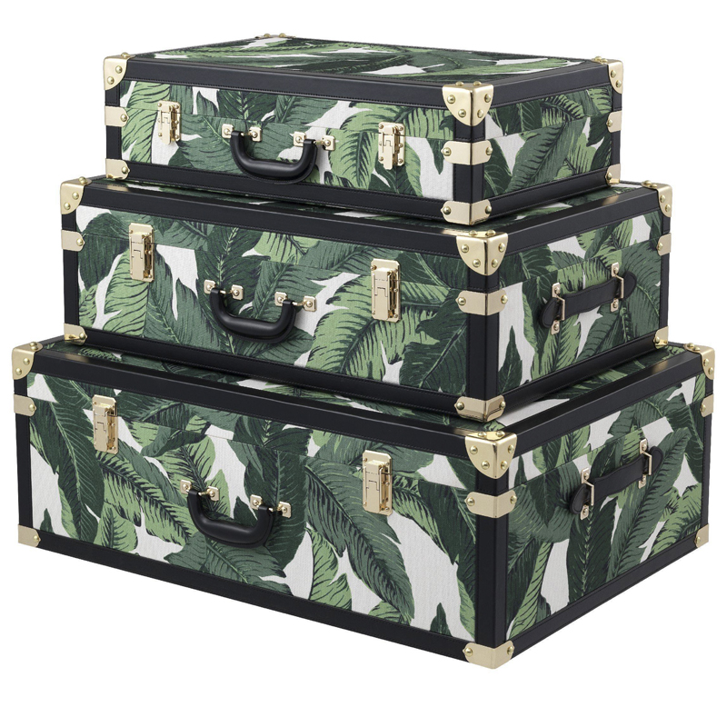 Комплект чемоданов Eichholtz TRUNK BITTERSWEETS SET OF 3 Мульти в Барнауле | Loft Concept 