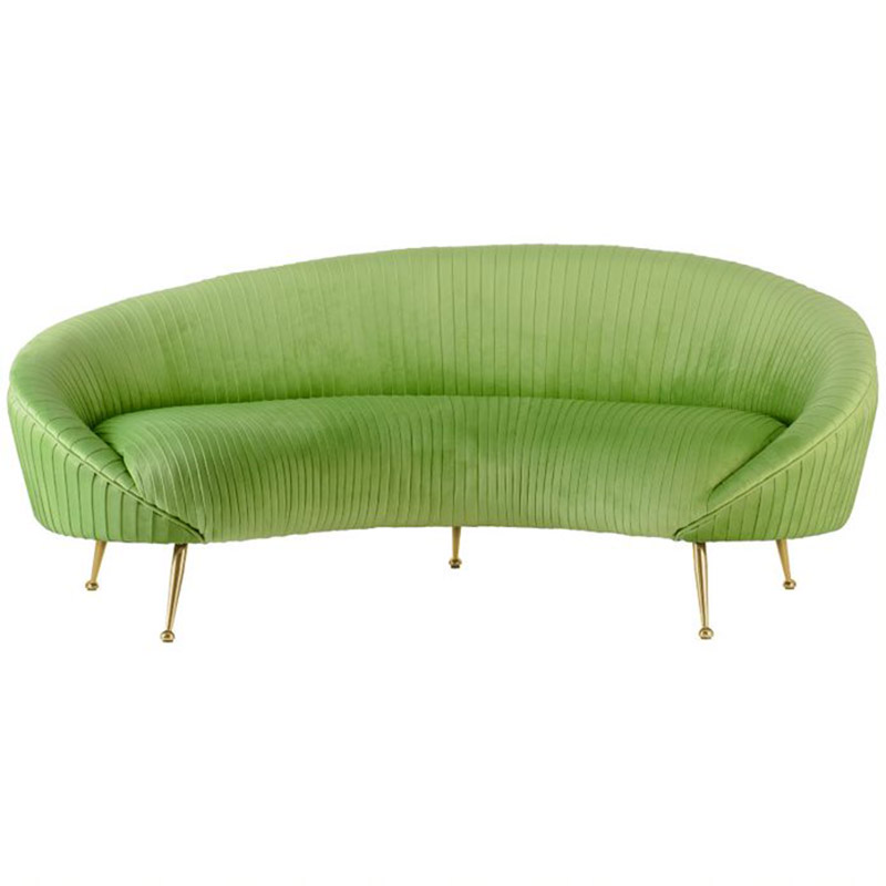 Диван Pebernat Lounge Sofa green Золотой Зеленый смок Прозрачный зеленый Диван Pebernat Lounge Sofa green Золотой Зеленый смок Прозрачный зеленый в Барнауле | Loft Concept
