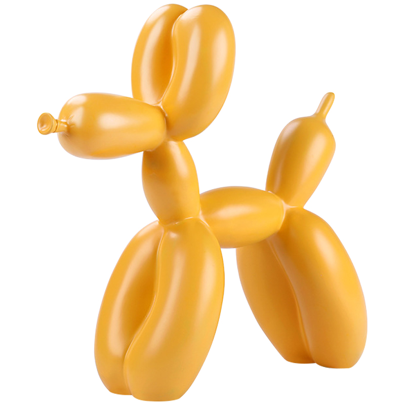 Статуэтка Jeff Koons Balloon Dog Matte Yellow Желтый в Барнауле | Loft Concept 