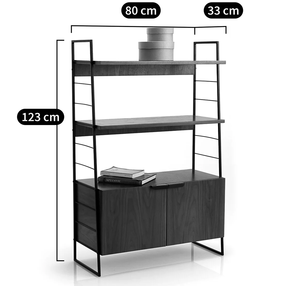 Стеллаж из стали и орехового дерева Derek Wood Rack Стеллаж из стали и орехового дерева Derek Wood Rack в Барнауле
