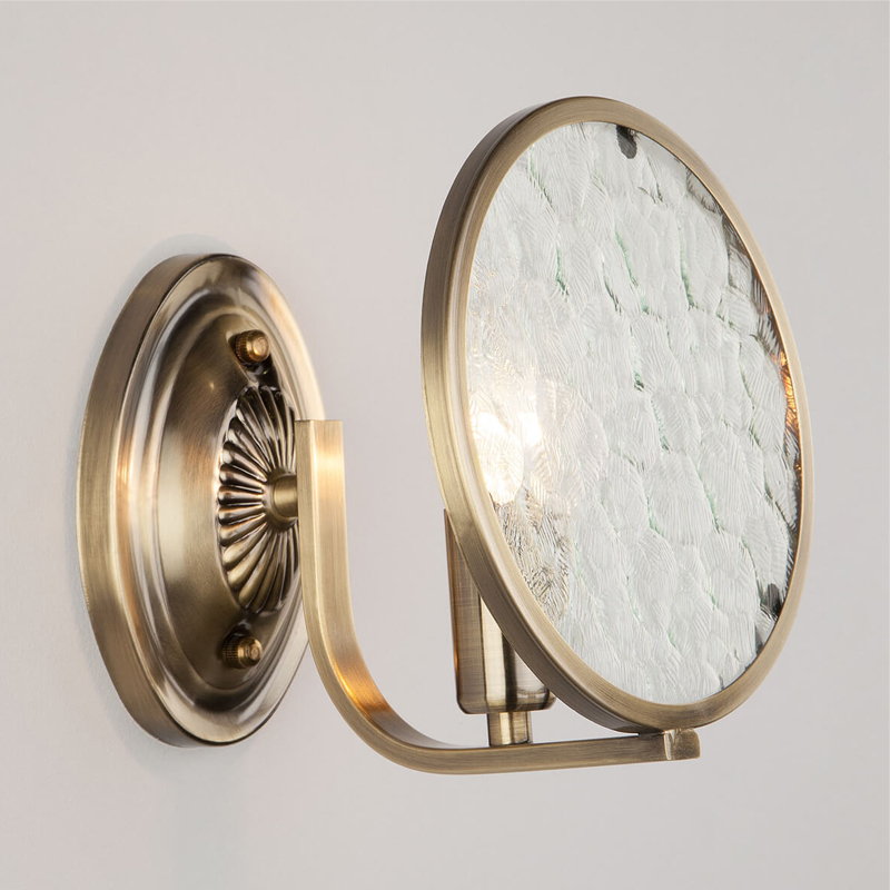 Бра Moibeal Sconce antique bronze Античная Бронза Прозрачный (Transparent) Бра Moibeal Sconce antique bronze Античная Бронза Прозрачный (Transparent) в Барнауле | Loft Concept