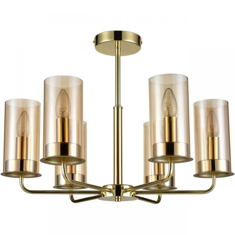 Люстра Honnor Chandelier gold Золотой Янтарь (Amber) в Барнауле | Loft Concept 