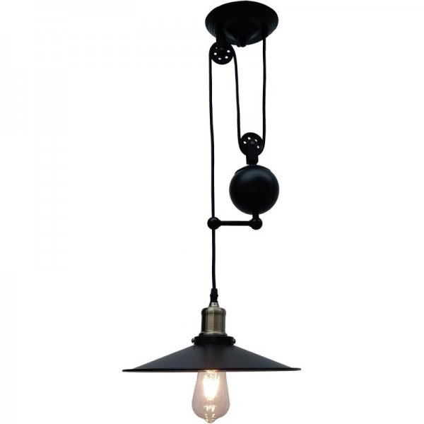Подвесной светильник Loft Cone Pendant Equilibrium Черный Подвесной светильник Loft Cone Pendant Equilibrium Черный в Барнауле | Loft Concept