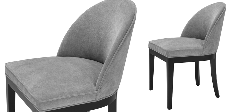 Стул Eichholtz Dining Chair Fallon grey Стул Eichholtz Dining Chair Fallon grey - Loft-Concept в Барнауле