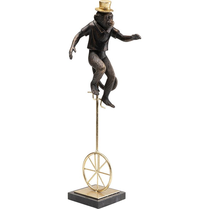 Статуэтка Circus Monkey Коричневый Статуэтка Circus Monkey Коричневый в Барнауле | Loft Concept