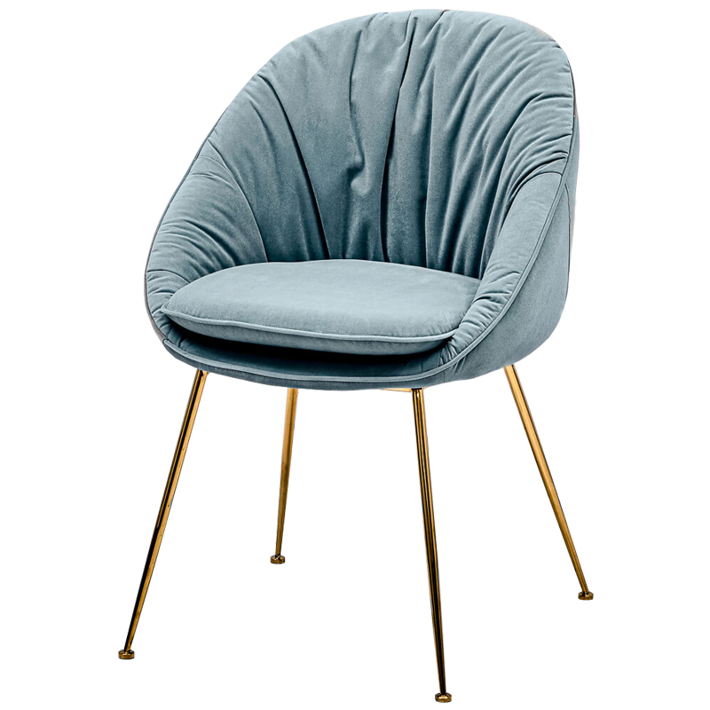 Стул Perrers Stool Pastel Blue Голубой пастельный Глянцевое золото Стул Perrers Stool Pastel Blue Голубой пастельный Глянцевое золото в Барнауле | Loft Concept