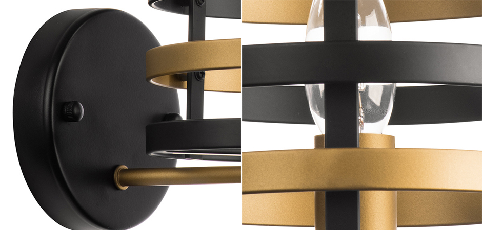 Бра Gold Stripes Sconces Бра Gold Stripes Sconces - Loft-Concept в Барнауле
