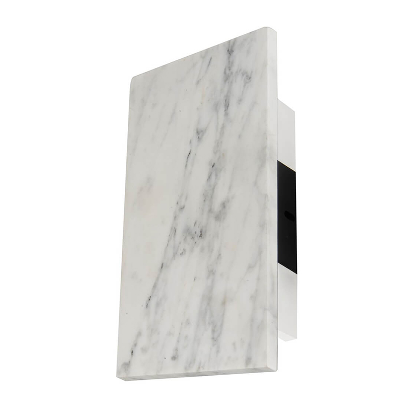 Бра Jordy Marble Slab Wall Lamp Черный Светло-серый Бра Jordy Marble Slab Wall Lamp Черный Светло-серый в Барнауле | Loft Concept