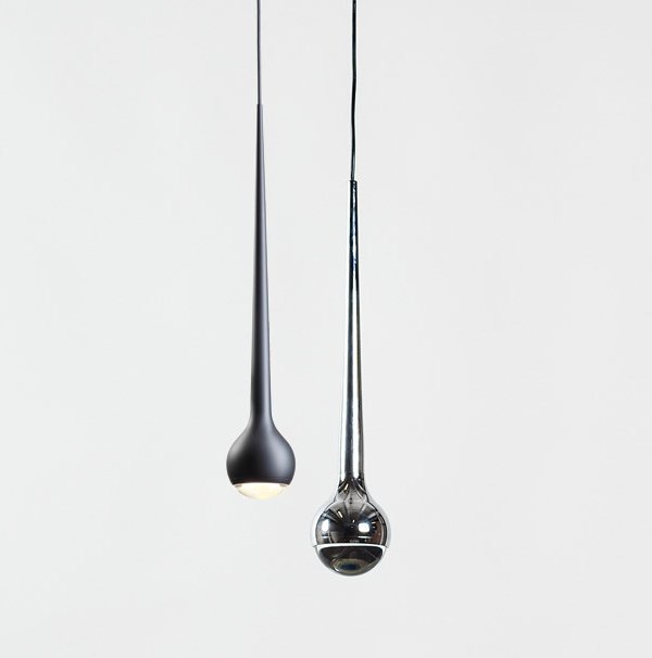 Подвесной светильник Falling Up Pendant Light Черный Хром Подвесной светильник Falling Up Pendant Light Черный Хром в Барнауле | Loft Concept