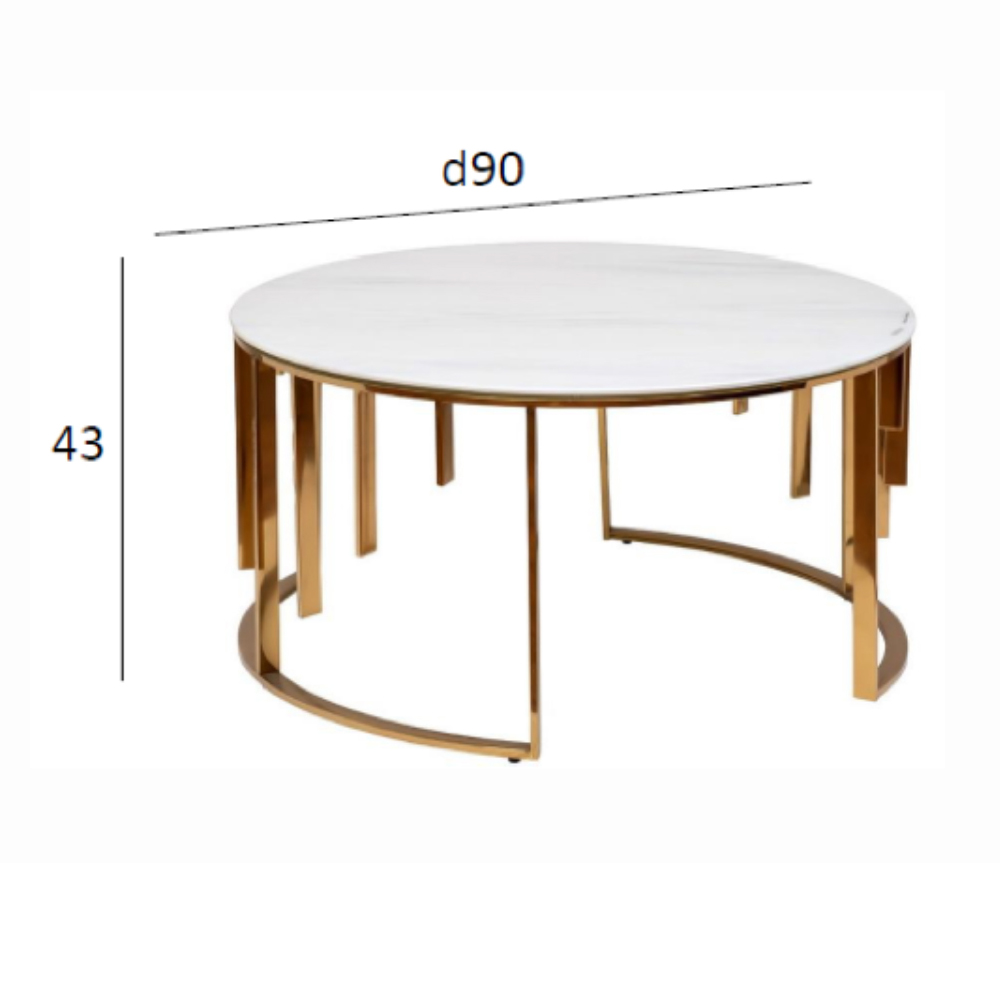 Стол журнальный круглый Interior Accent Стол журнальный круглый Interior Accent в Барнауле
