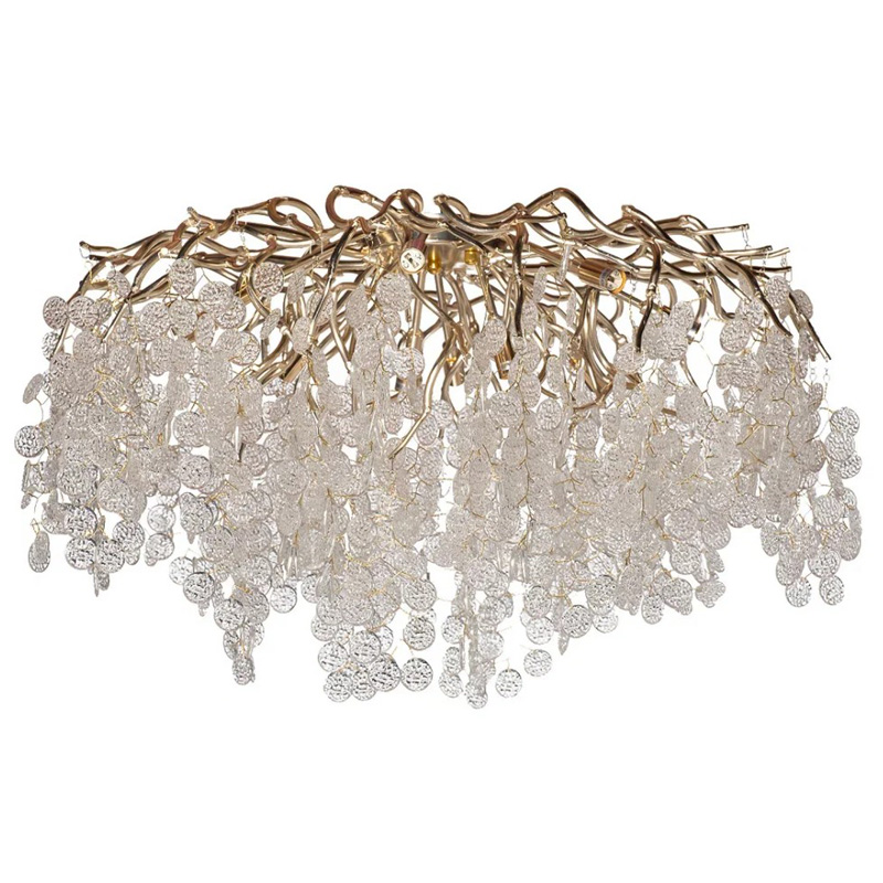 Потолочная люстра FAIRYTREE Champagne Chandelier 80 Золотой Шампань Потолочная люстра FAIRYTREE Champagne Chandelier 80 Золотой Шампань в Барнауле | Loft Concept