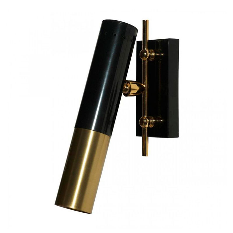 Бра IKE Delightfull Wall Lamp Gold Глянцевое золото Черный Бра IKE Delightfull Wall Lamp Gold Глянцевое золото Черный в Барнауле | Loft Concept