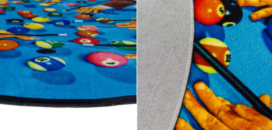 Ковер Seletti Round Rug Snooker Ковер Seletti Round Rug Snooker - Loft-Concept в Барнауле