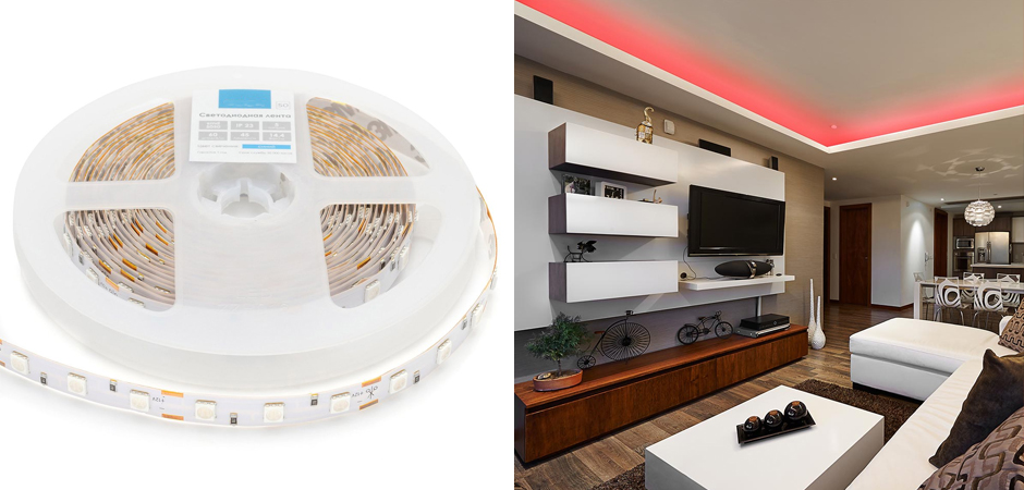 Светодиодная лента 14,4W/m 60LED/m 5050SMD красный Светодиодная лента 14,4W/m 60LED/m 5050SMD красный - Loft-Concept в Барнауле