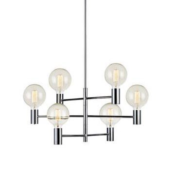 Люстра Helix Chandelier Chrome Хром Люстра Helix Chandelier Chrome Хром в Барнауле | Loft Concept