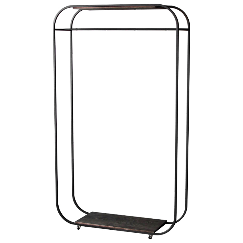 Рейл Tala Industrial Metal Rust Clothes Rail Черный Коричневый Рейл Tala Industrial Metal Rust Clothes Rail Черный Коричневый в Барнауле | Loft Concept