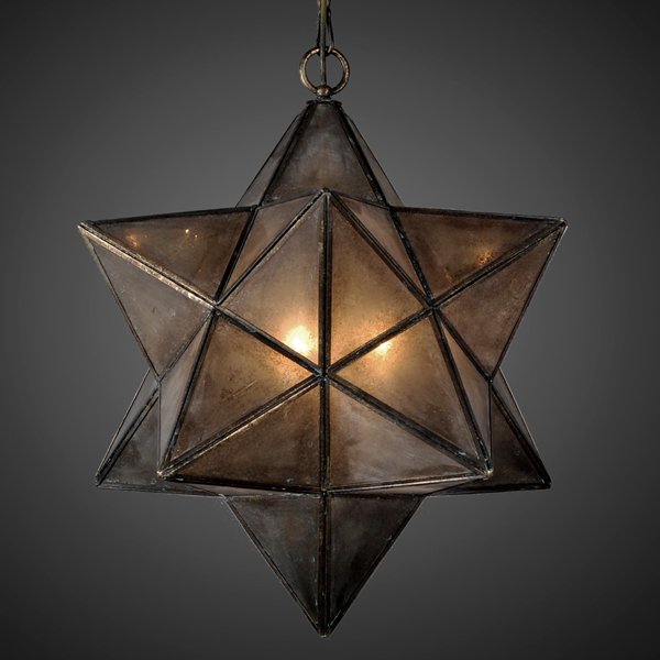 Подвесной светильник Star frosted glass 45 Металлик винтаж Подвесной светильник Star frosted glass 45 Металлик винтаж в Барнауле | Loft Concept