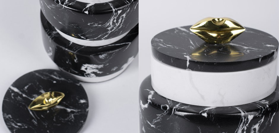 Kelly Wearstler LARGE MELANGE JAR Kelly Wearstler LARGE MELANGE JAR - Loft-Concept в Барнауле