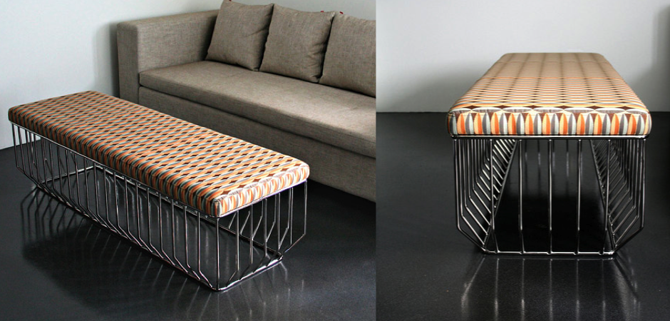 Банкетка Reza Feiz leather Bench - фото №1