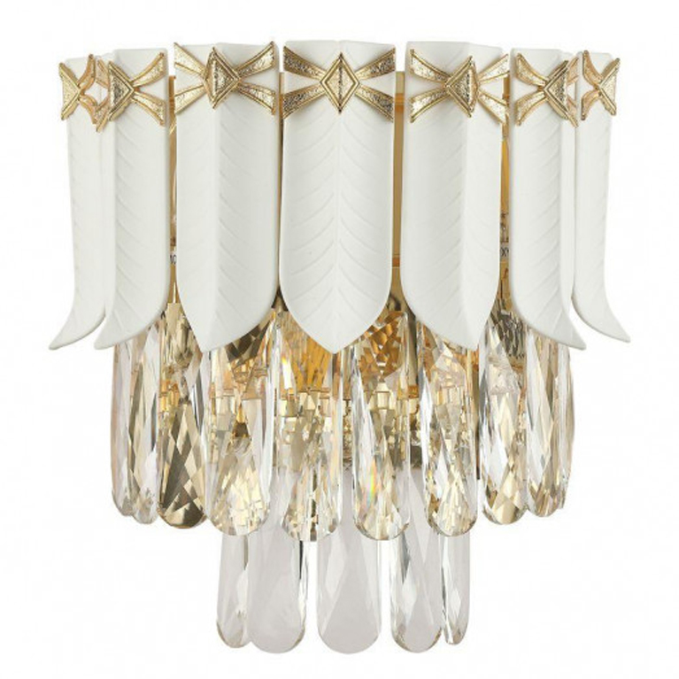 Бра Barcelo Wall Lamp Прозрачный Золотой Бра Barcelo Wall Lamp Прозрачный Золотой в Барнауле | Loft Concept