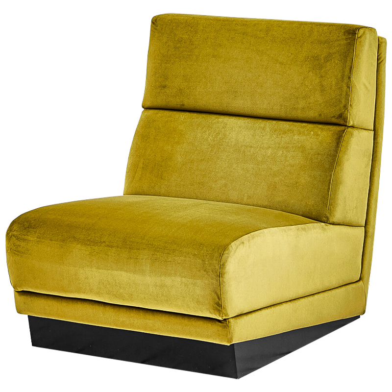 Кресло Berkeley Chair Mustard Горчичный Черный Кресло Berkeley Chair Mustard Горчичный Черный в Барнауле | Loft Concept