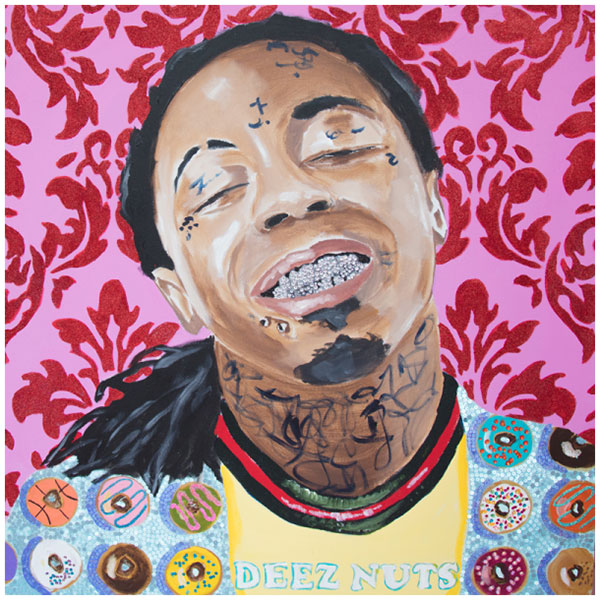 Картина “Deez Nuts Weezy” Мульти Картина “Deez Nuts Weezy” Мульти в Барнауле | Loft Concept