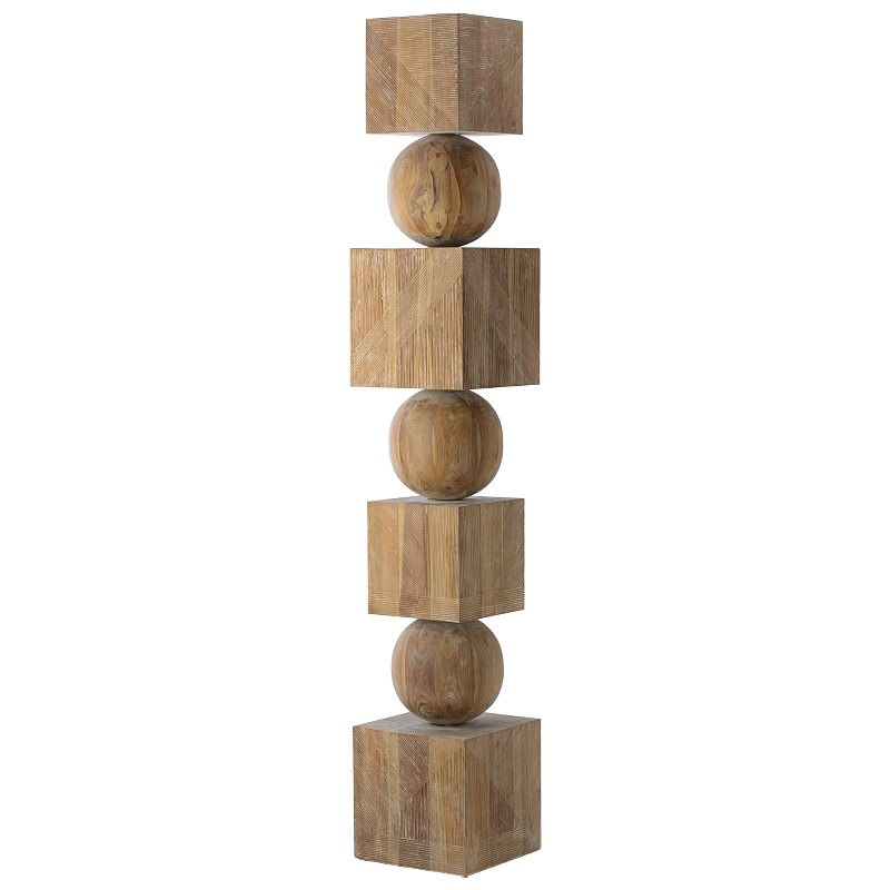 Арт-объект Art Object Squares and Balls made wood Арт-объект Art Object Squares and Balls made wood в Барнауле | Loft Concept