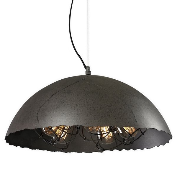Подвесной светильник Uneven Edge Loft Pendant lamp 5 Графит Подвесной светильник Uneven Edge Loft Pendant lamp 5 Графит в Барнауле | Loft Concept