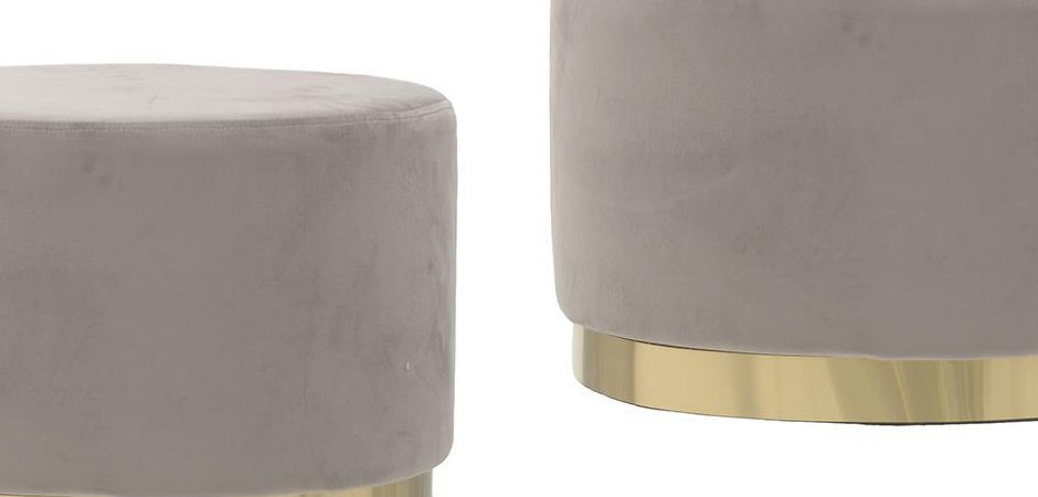 Пуф Golden Belt Beige Pastel Пуф Golden Belt Beige Pastel - Loft-Concept в Барнауле