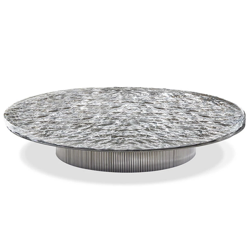 Кофейный стол Miller Coffee Table Серебряный Прозрачный Кофейный стол Miller Coffee Table Серебряный Прозрачный в Барнауле | Loft Concept