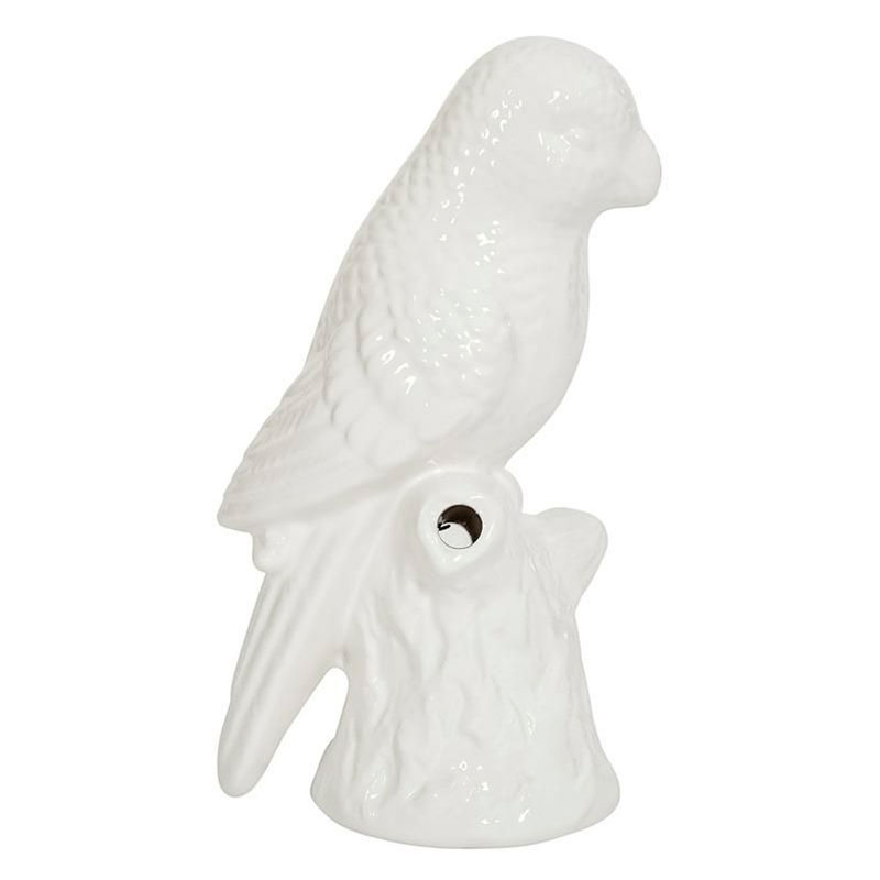 Фигурка керамика белый попугай Small Parrot Белый Фигурка керамика белый попугай Small Parrot Белый в Барнауле | Loft Concept