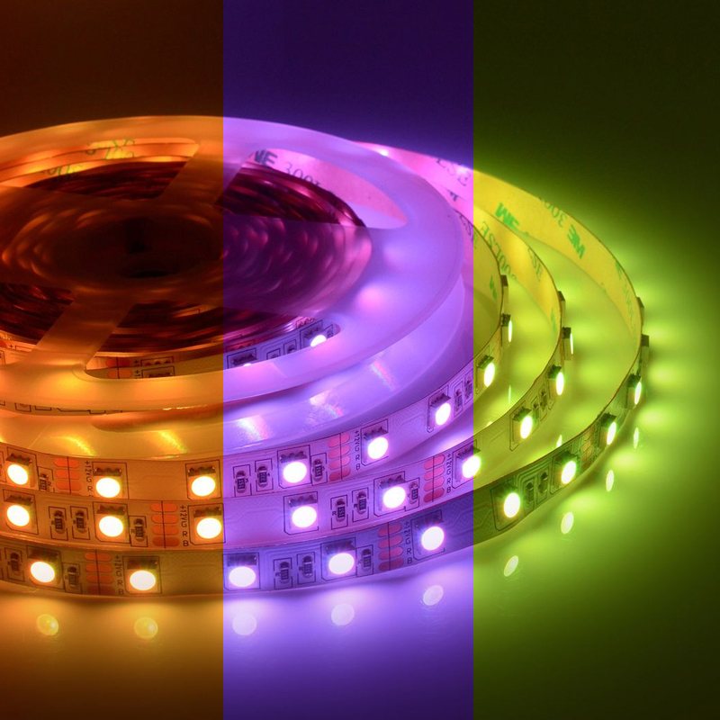 Светодиодная лента 14,4W/m 60LED/m 5050SMD разноцветная 5M Белый Светодиодная лента 14,4W/m 60LED/m 5050SMD разноцветная 5M Белый в Барнауле | Loft Concept