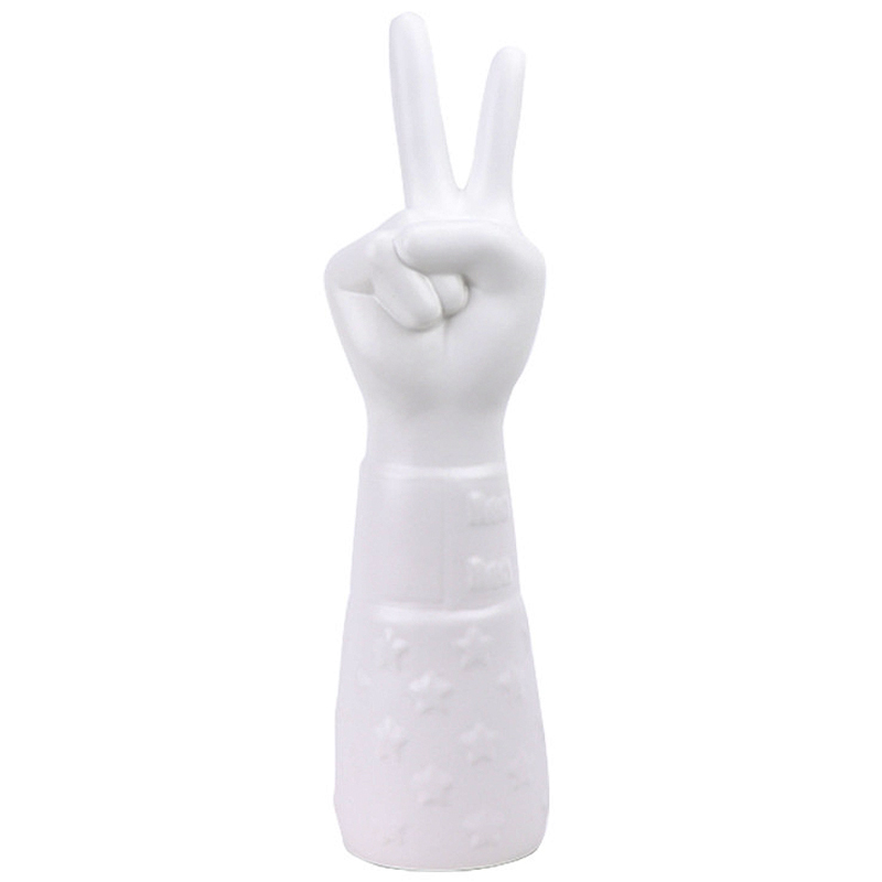 Статуэтка Jonathan Adler Peace Hand Sculpture Белый Статуэтка Jonathan Adler Peace Hand Sculpture Белый в Барнауле | Loft Concept