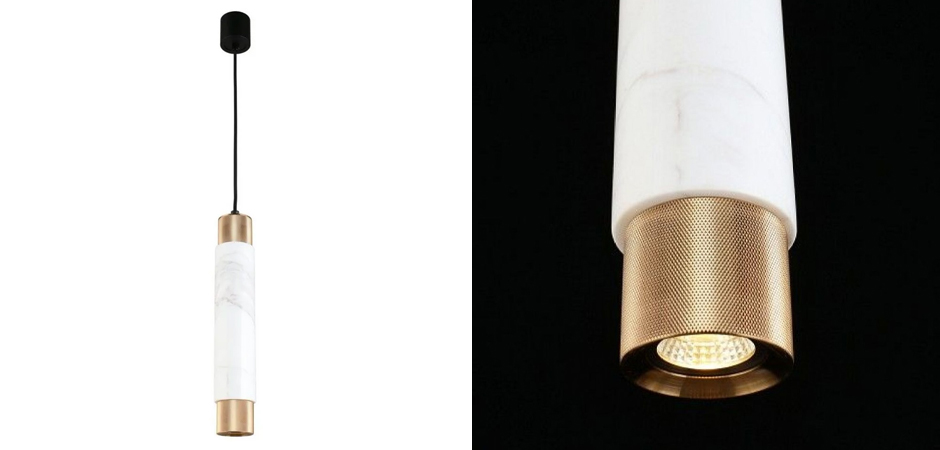 Подвесной светильник Cocktail Tube Бронзовый Подвесной светильник Cocktail Tube Бронзовый - Loft-Concept в Барнауле